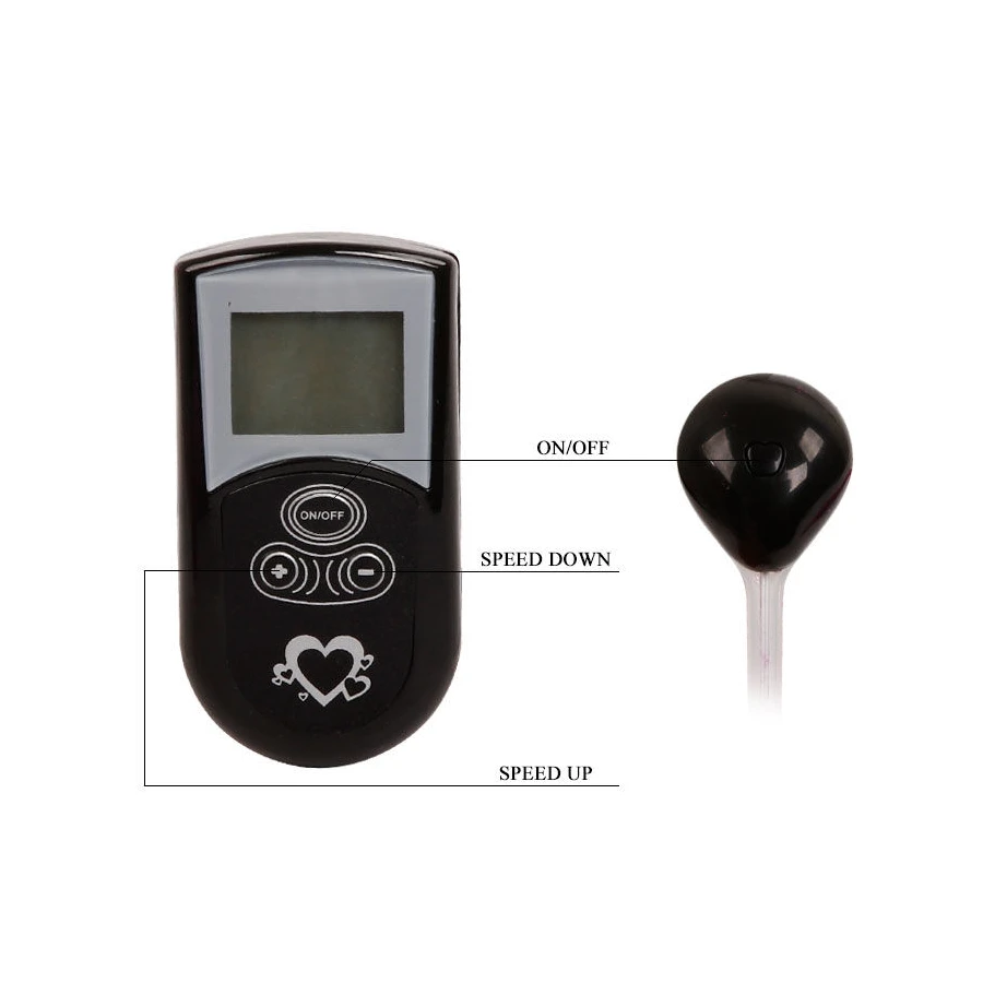 BAILE - TANGA MIT VIBRATOR MIT FLIEDER FERNBEDIENUNG